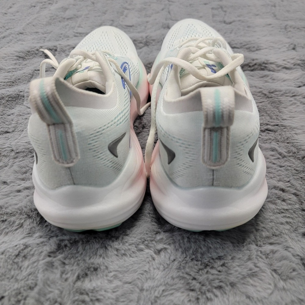 Brooks Glycerin 22 Shoes Womens 10.5B White Mint Road Running Cushion Sneakers - Picture 2 of 11